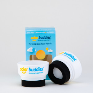 Solar Buddies rezervă aplicator protecție solară, pachet duo